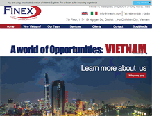 Tablet Screenshot of finexhr.com